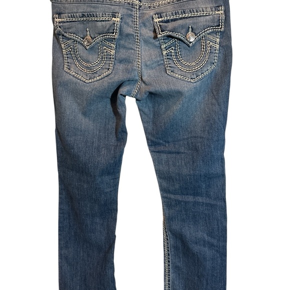True Religion Julie Jeans Women’s Size 27 Bootcut Light Wash Y2K 90s - Picture 2 of 7